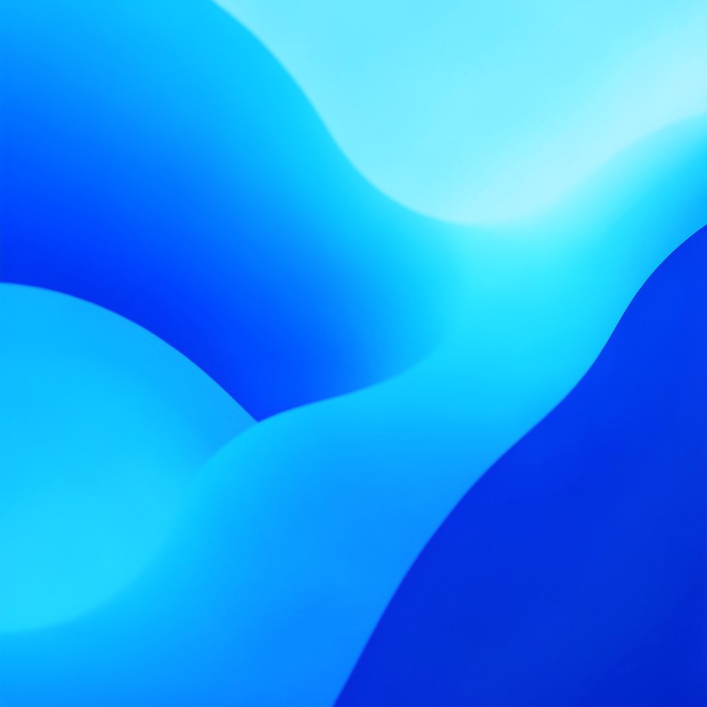A circular crop of a dark abstract gradient with rich navy and subtle teal undertones.