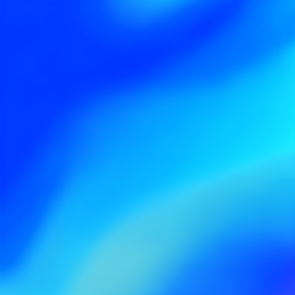 Abstract gradient composition in cool blue and teal tones